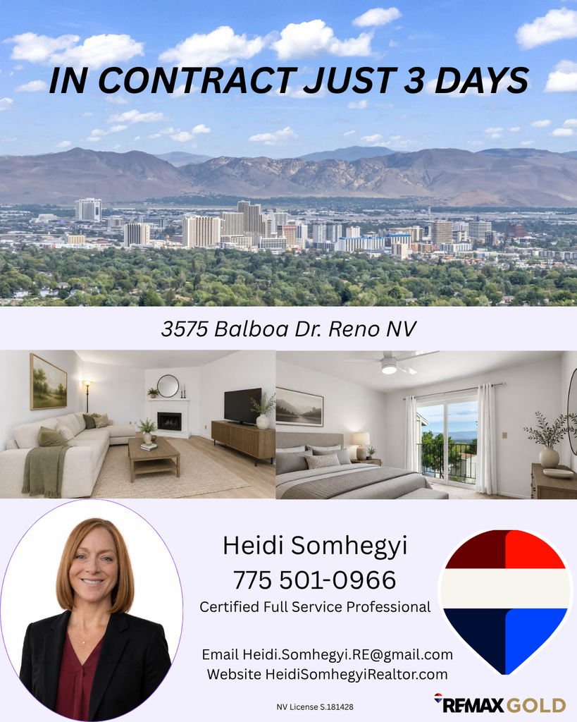 3575 balboa dr reno nv under contract 3 days heidi somhegyi remax gold